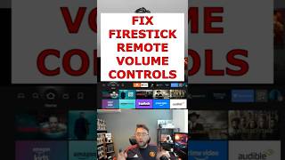 Fix FIRESTICK Remote Volume Controls! #firestick