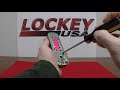 How to Install a LockeyUSA M210 Deadbolt Lock with EZ Plates