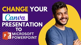 How to Change Canva File to Ms Powerpoint   2023 EASY TUTORIAL