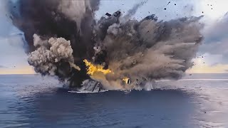 WW2 HD Colorization — The Sinking of HMS Barham, 1941