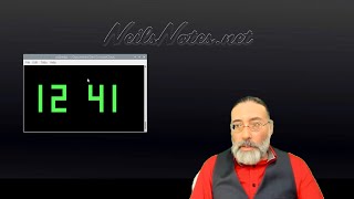 .NET Console Clock