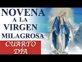 NOVENA A LA VIRGEN DE LA MEDALLA MILAGROSA | CUARTO DÍA | DÍA 4 #ORACIÓN #medallamilagrosa