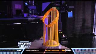 Check out our World Series Trophy created out of LEGO Bricks on WHDH Sports Xtra