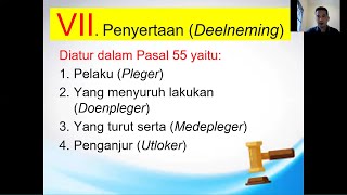 PENYERTAAN DALAM HUKUM PIDANA (DEELNEMING) | Dr. Endri, S.H., M.H