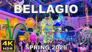 Bellagio Las Vegas Walking Tour | March 2026 | Bellagio Conservatory Spring Display