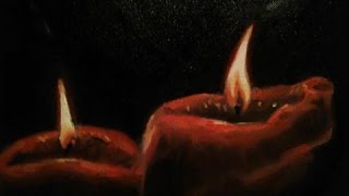 How To Paint Candles - Full Lesson