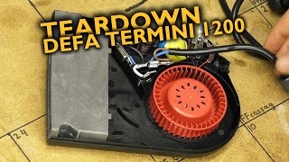 DEFA Termini II 1200 teardown