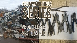 Scrapyard Finds - Vintage Pliers