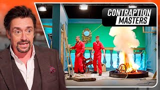 Contraption Masters Full Episode S1 E1 (Chain Reaction Machines)