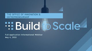 Build to Scale Full Application Webinar