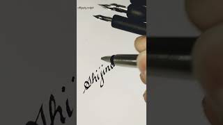 Shijina❤️Sainu#cursivewriting #calligraphy#handwriting#youtubeshorts#trending