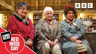 French & Saunders and Dame Judi Dench visit The Repair Shop 😲😍 Red Nose Day: Comic Relief 2022 🔴 BBC