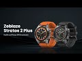 zeblaze stratos 2 plus health and fitness gps smartwatch