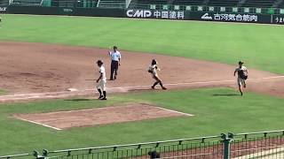 第１００回全国高校野球選手権　東兵庫大会準決勝　市立尼崎ｖｄ村野工業　７回裏村野工業