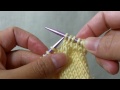 How to knit SKPO aka SKP aka S1,K1,PSSO - Left leaning decrease