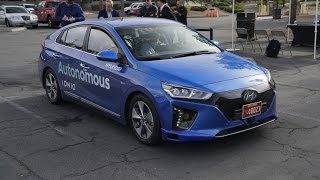Hyundai Ioniq Autonomous CES 2017