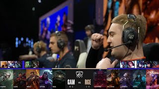 【2022全球總決賽】小組賽 第三天 GAM vs RGE