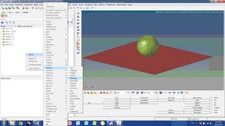 ball_plate_impact with Hypermesh and Radioss 2020 Verion