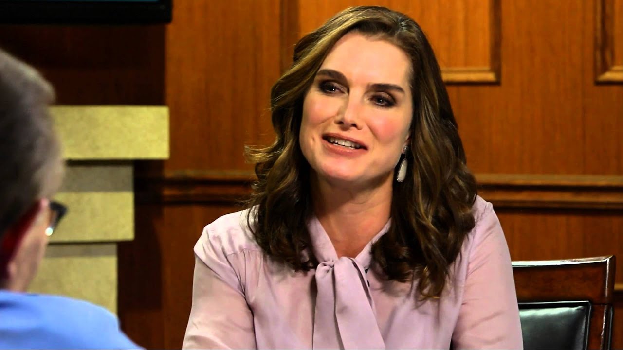 Don't Say F*** In Front Of The B-A-B-Y | Brooke Shields | Larry King ...