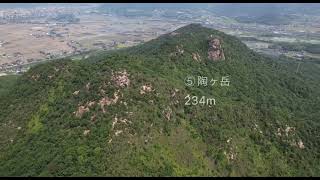 火の山連山(山口県山口市)2023.6.21