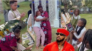 Mama Dangotee Suprise Zari Hassan kids At Diamond Platnumz House in Tanzania😱|The Tea is Hot🔥