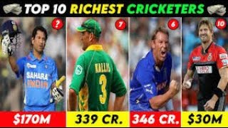 Richest cricketer in the world 2023 | top 10 richest cricketers in the world 2023