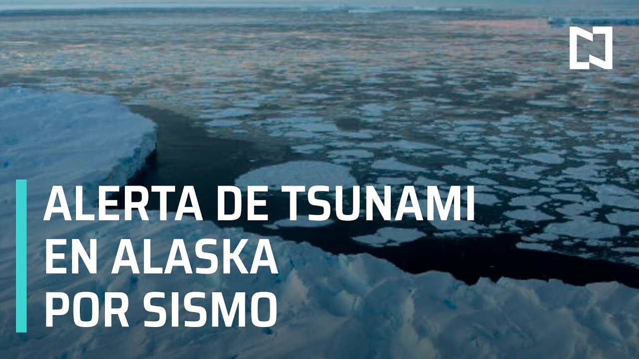 Alerta De Tsunami Por Sismo En Alaska Magnitud 7.4 - Las Noticias - YouTube