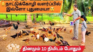 🐔👌🏻அதிக லாபம் !! சர சரனு வளரும் நாட்டுக்கோழி | Country Chicken Farming | Pudhumai Sei | Tamil Vlog