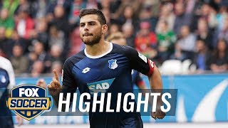 Volland scores double to give Hoffenheim 2-1 lead - 2015–16 Bundesliga Highlights