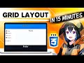 🚀 Create A Website WIth CSS Grid l 🎨 Easy And Simple Grid Layout Tutorial for 2025 Let's Build It 🔥