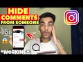 How To Hide Instagram Comments from Someone | How To Hide Instagram Comments