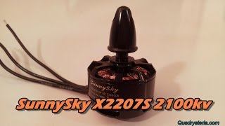 SunnySky 2207-2100kv Amp Test