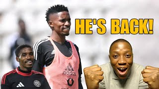 ORLANDO PIRATES STAR SALENG FINALLY RETURNS!