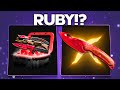 We pulled a RUBY KNIFE On OUR FIRST VIDEO?!