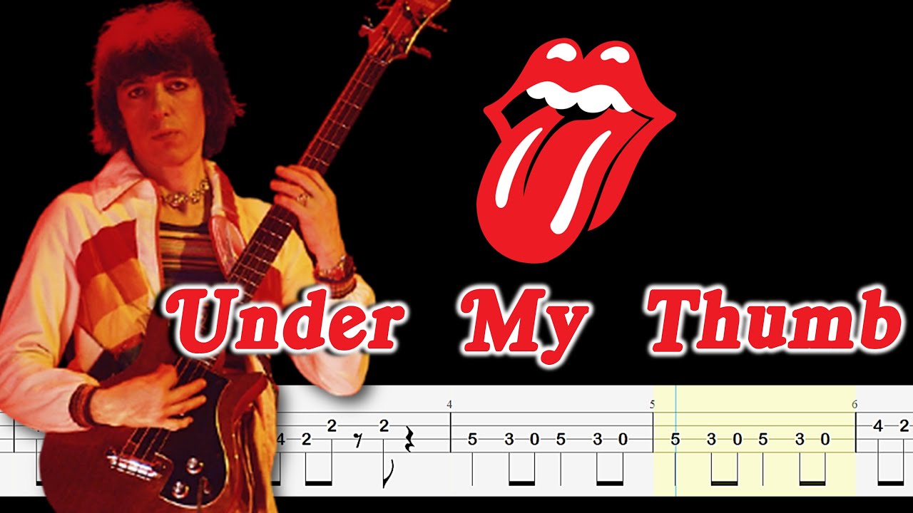 The Rolling Stones - Under My Thumb (Official Bass Tabs) By Bill Wyman ...