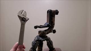 OldGuyDIY How To Remove Stuck Wimberley WH-200 Tripod Gimbal Head II From Gitzo Tripod w Hand Tools