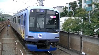 横浜高速Y500系Y513F各停元町･中華街行き 東横線多摩川駅入線②