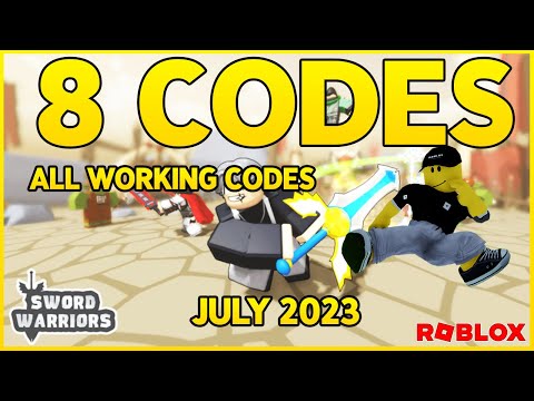 5 NEW CODES ️ 8 WORKING CODES for SWORD WARRIORS Roblox in July 2023 ️ Codes for Roblox TV
