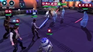 CLS, Han, Chewie, R2, Thrawn vs Traya meta