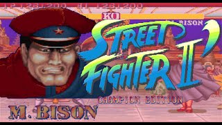 [TAS] Street Fighter 2` M.Bison 스트리트 파이터 2` 장군 ストIIダッシュ M・バイソン [arcade]