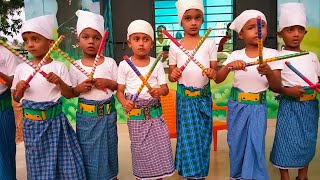 #കോൽക്കളി  ..KG students @GMLPS uthirampoyil 🥳🙌😘