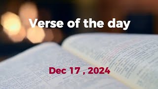 Verse of the day - December 17, 2024 |Proverbs 18:21