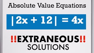 What is an Extraneous Solution?