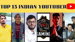 Top 15 YOUTUBERS in India 2022 | भारत के Top 15 YouTube Channels | data comparison