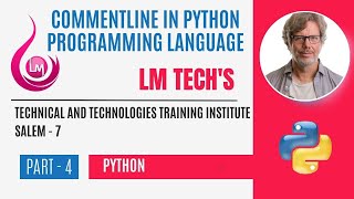 COMMEND LINE IN PYTHON | PYTHON TUTORIAL IN TAMIL| FULL EXPLANATION IN TAMIL | PART - 4 LM TECH'S
