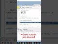 Numeric Functions in SQL | Add Months function in SQL