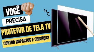 PROTETOR DE TELA TV Shields: Proteção Contra Impactos e Crianças - Previna e Economize