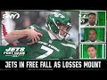 Bart Scott, Willie Colon and Connor Rogers react to the Jets fifth straight loss vs Atlanta | SNY