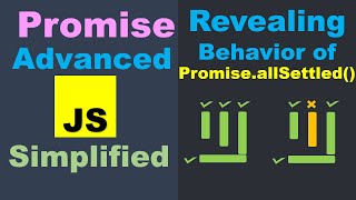 10 Promise.allSettled() method to perform concurrent tasks | Promise Advanced JS Simplified