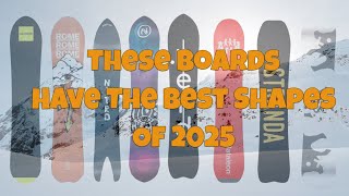 The Top 5 Fun Shaped Snowboards of 2025